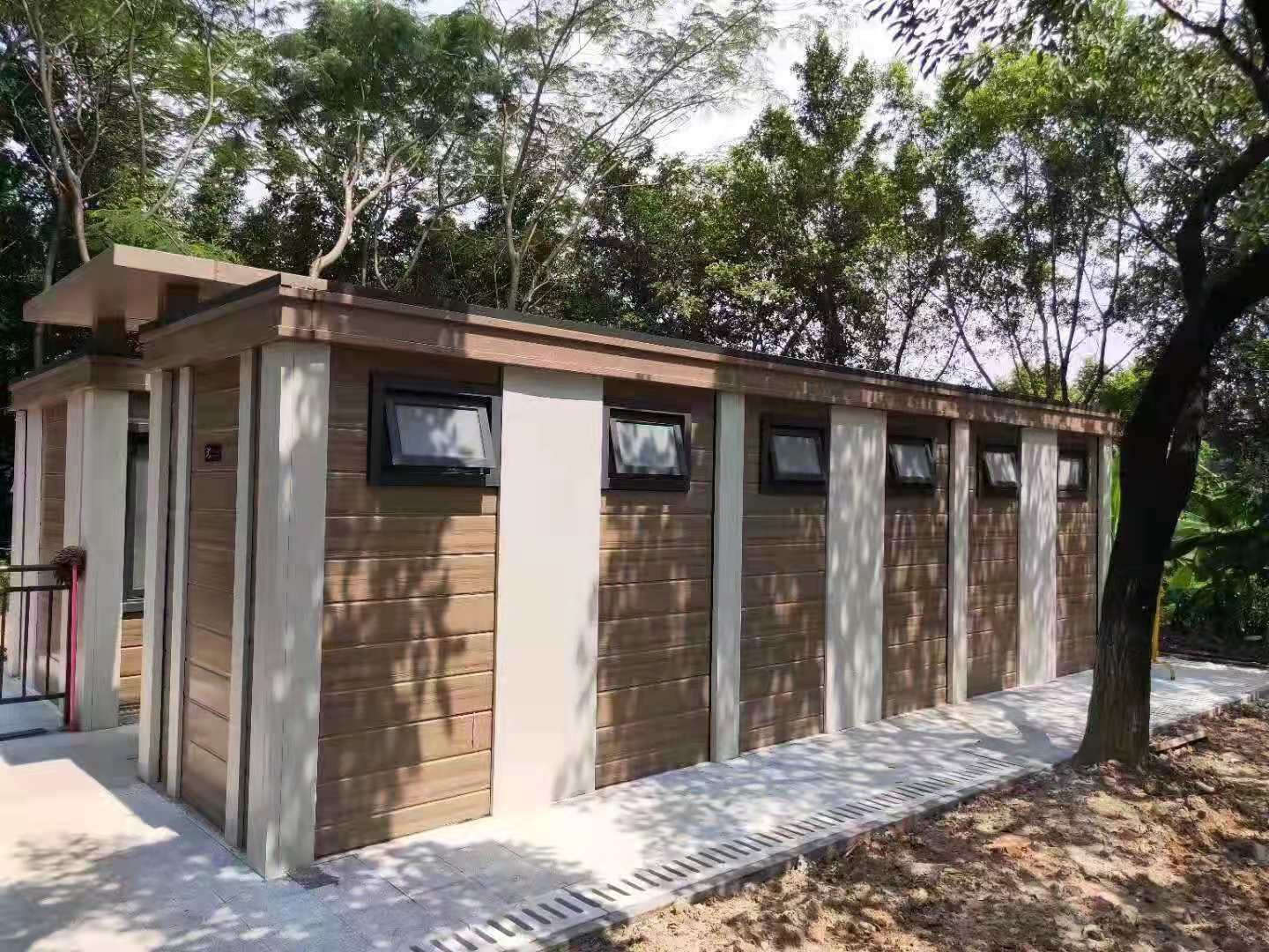 深圳公園鋼結(jié)構(gòu)廁所款式